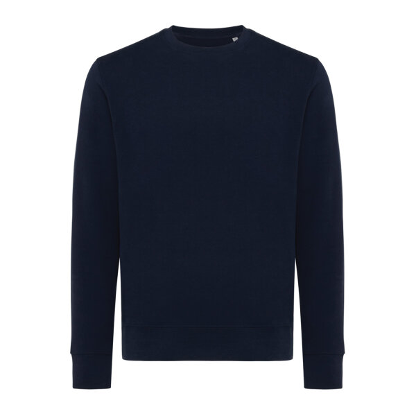 Iqoniq Etosha Lightweight Sweater aus recycelter Baumwolle Farbe: navy blau