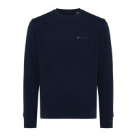 Iqoniq Etosha Lightweight Sweater aus recycelter Baumwolle Farbe: navy blau