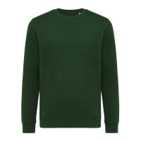 Iqoniq Etosha Lightweight Sweater aus recycelter Baumwolle Farbe: forest green