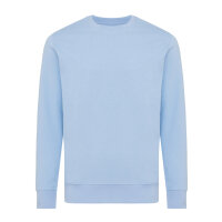 Iqoniq Etosha Lightweight Sweater aus recycelter Baumwolle Farbe: sky blue