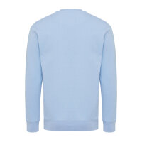 Iqoniq Etosha Lightweight Sweater aus recycelter Baumwolle Farbe: sky blue