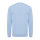 Iqoniq Etosha Lightweight Sweater aus recycelter Baumwolle Farbe: sky blue