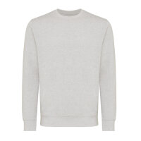 Iqoniq Etosha Lightweight Sweater aus recycelter Baumwolle Farbe: ungefärbte helles Grau