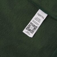 Iqoniq Jasper Hoodie aus recycelter Baumwolle Farbe: forest green