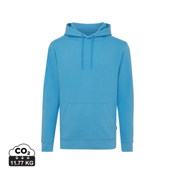 Iqoniq Jasper Hoodie aus recycelter Baumwolle Farbe: tranquil blue