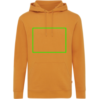 Iqoniq Jasper Hoodie aus recycelter Baumwolle Farbe: sundial orange