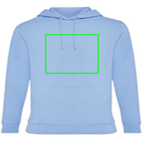 Iqoniq Jasper Hoodie aus recycelter Baumwolle Farbe: sky blue