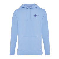 Iqoniq Jasper Hoodie aus recycelter Baumwolle Farbe: sky blue