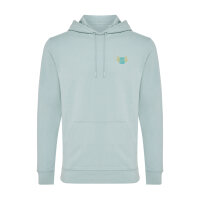 Iqoniq Jasper Hoodie aus recycelter Baumwolle Farbe: Iceberg green