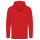 Iqoniq Jasper Hoodie aus recycelter Baumwolle Farbe: rot