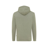 Iqoniq Torres ungefärbter Hoodie aus recycelter Baumwolle Farbe: heather green