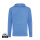 Iqoniq Torres ungefärbter Hoodie aus recycelter Baumwolle Farbe: heather blue