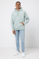 Iqoniq Trivor Mikrofleece-Kapuzen-Pulli aus recyc. Polyester Farbe: Iceberg green