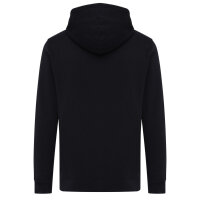 Iqoniq Rila Lightweight Hoodie aus recycelter Baumwolle Farbe: schwarz