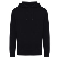 Iqoniq Rila Lightweight Hoodie aus recycelter Baumwolle Farbe: schwarz