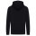 Iqoniq Rila Lightweight Hoodie aus recycelter Baumwolle Farbe: schwarz