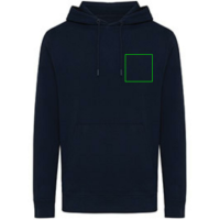 Iqoniq Rila Lightweight Hoodie aus recycelter Baumwolle Farbe: navy blau