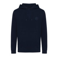 Iqoniq Rila Lightweight Hoodie aus recycelter Baumwolle Farbe: navy blau