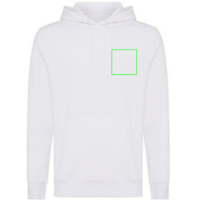 Iqoniq Rila Lightweight Hoodie aus recycelter Baumwolle Farbe: weiß