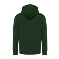 Iqoniq Rila Lightweight Hoodie aus recycelter Baumwolle Farbe: forest green