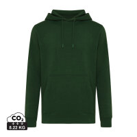 Iqoniq Rila Lightweight Hoodie aus recycelter Baumwolle Farbe: forest green