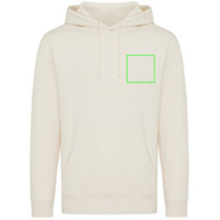 Iqoniq Rila Lightweight Hoodie aus recycelter Baumwolle Farbe: natural raw