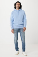 Iqoniq Rila Lightweight Hoodie aus recycelter Baumwolle Farbe: sky blue