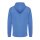 Iqoniq Abisko Zip-Kapuzenpullover aus recycelter Baumwolle Farbe: heather blue