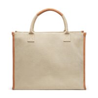 VINGA Bosler Büro-Tasche aus RCS recyceltem Canvas Farbe: greige