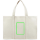 VINGA Hilo AWARE™ Maxi-Tasche aus recyceltem Canvas Farbe: off white