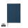 VINGA Baltimore GRS-zertifiziertes Papier & PU-Notizbuch Farbe: navy blau