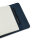 VINGA Baltimore GRS-zertifiziertes Papier & PU-Notizbuch Farbe: navy blau